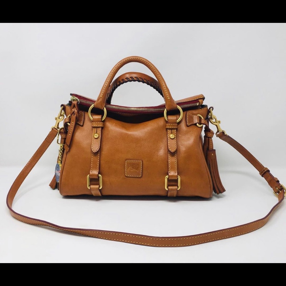 🚫🚫SOLD🚫🚫Mini Natural Florentine Satchel